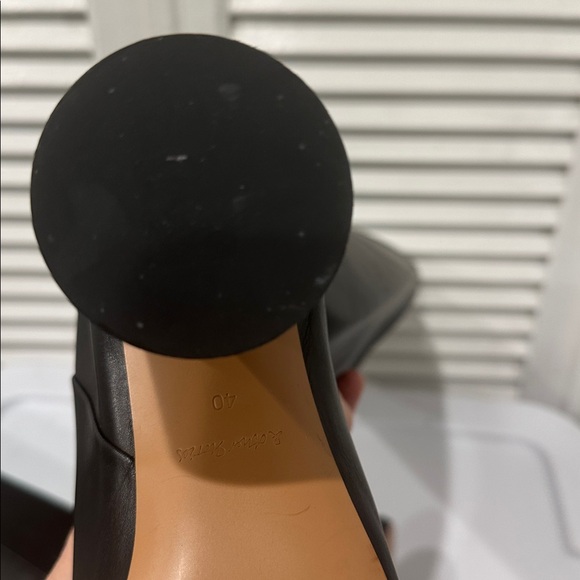 & other stories black leather knee high boots block
heel size 9.5 round toe - Picture 10 of 13